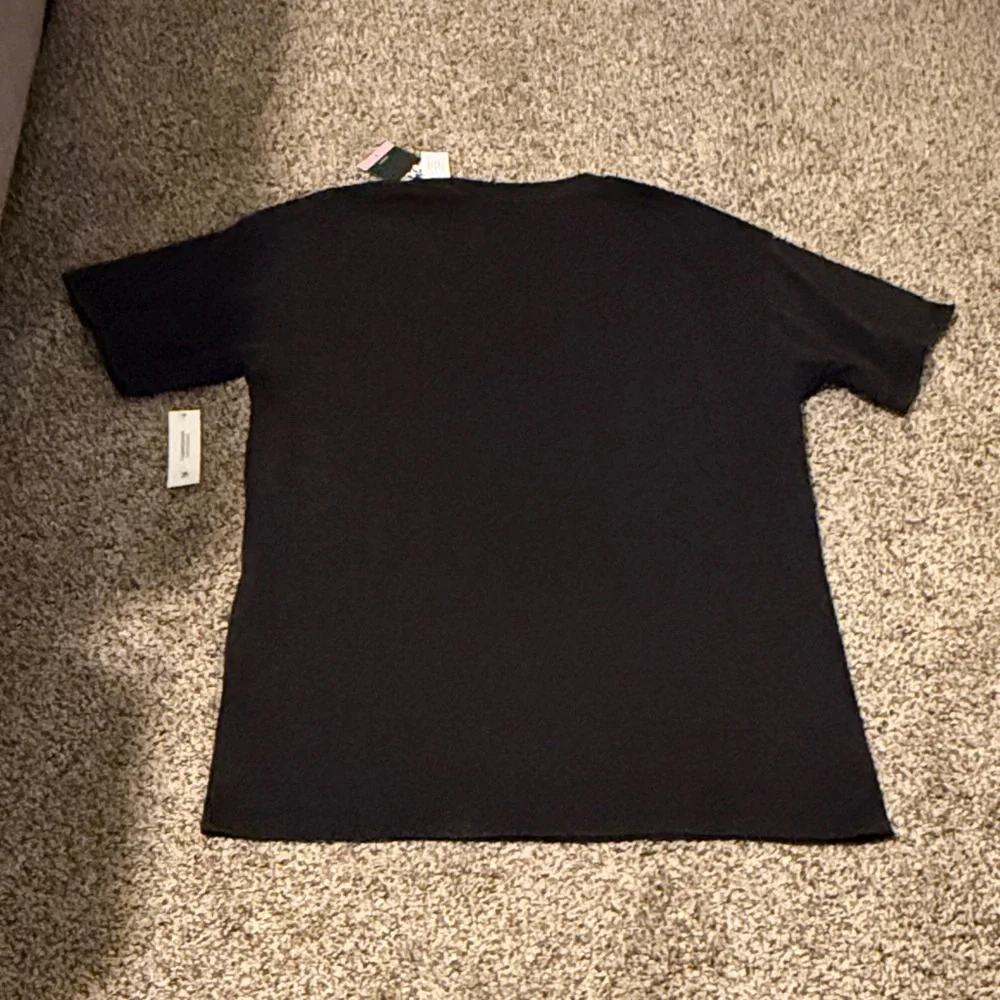 Disney Minnie Mouse Strawberry Sweet Black Tee